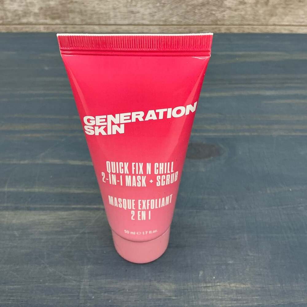 Generation Skin Quick Fix N Chill 2-in-1 Mask + Scrub 1.7 oz